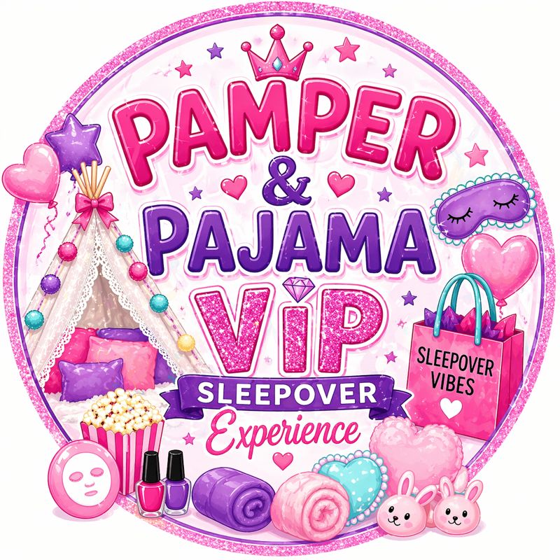 Pamper and Pajama VIP sleepover experience for girls spa and sleepover birthday party South Fulton GA