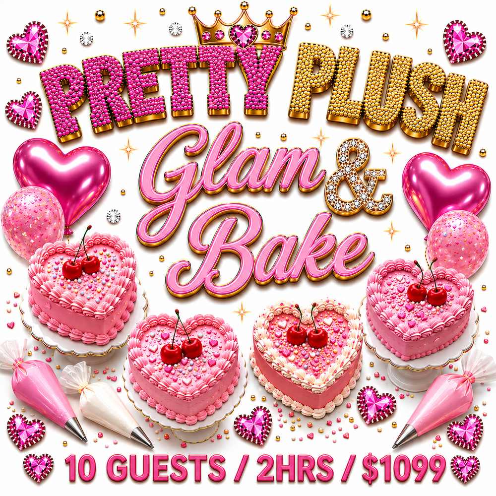 cakes decorating spa party for girls