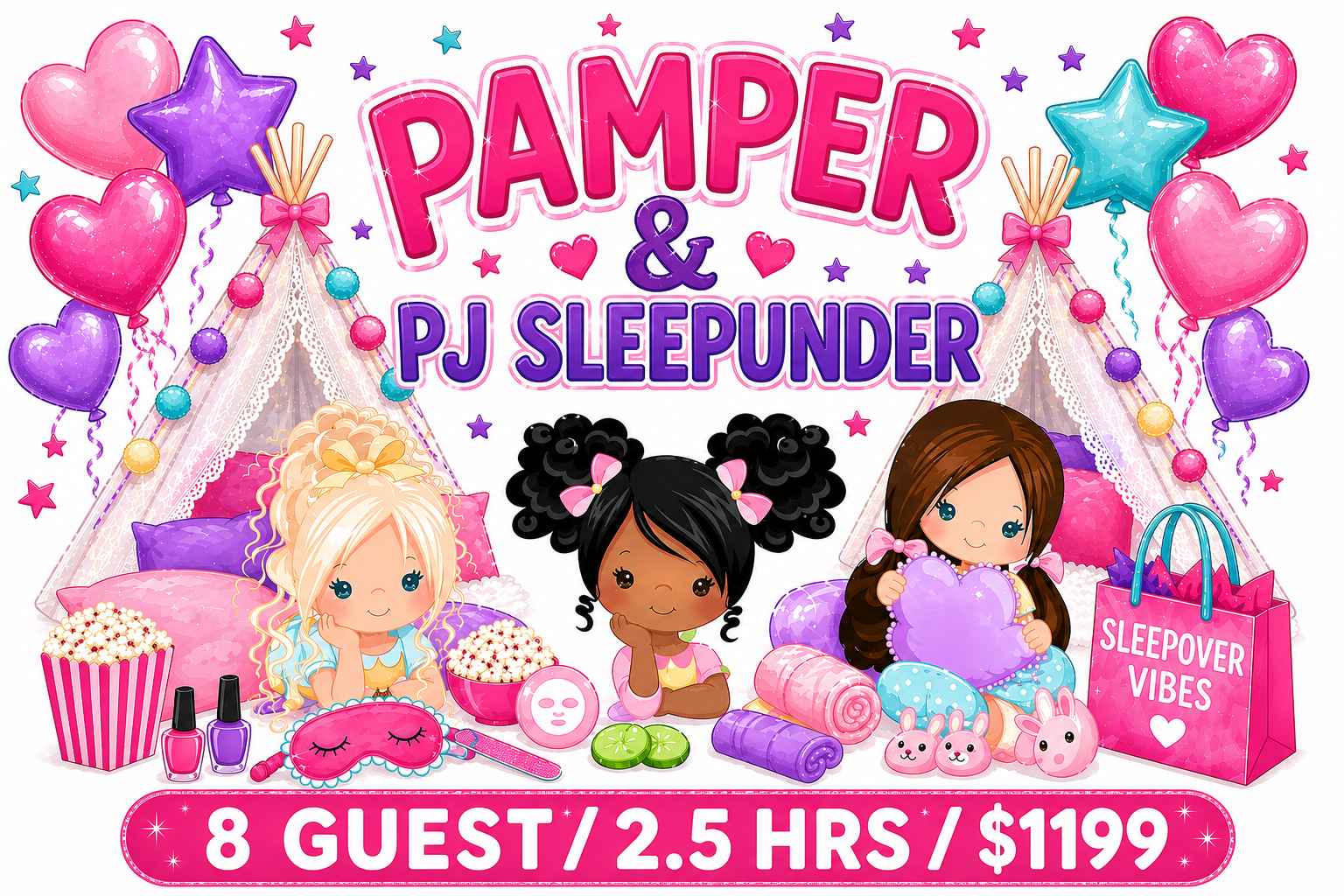 Girls Sleepover & Pajama Parties  Henry County GA